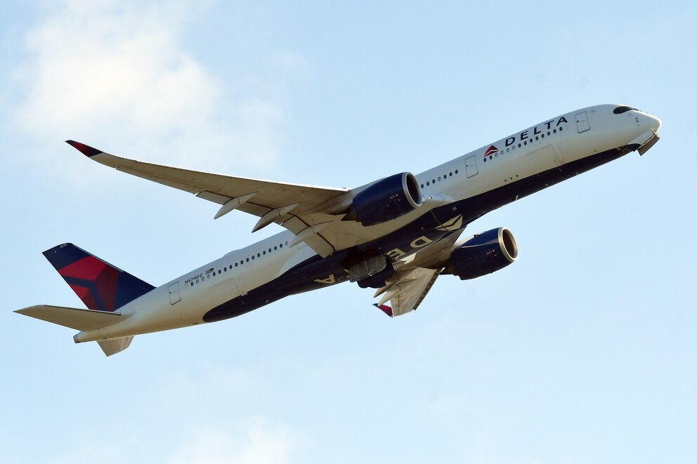 Delta Airlines Airbus A350-900.  
