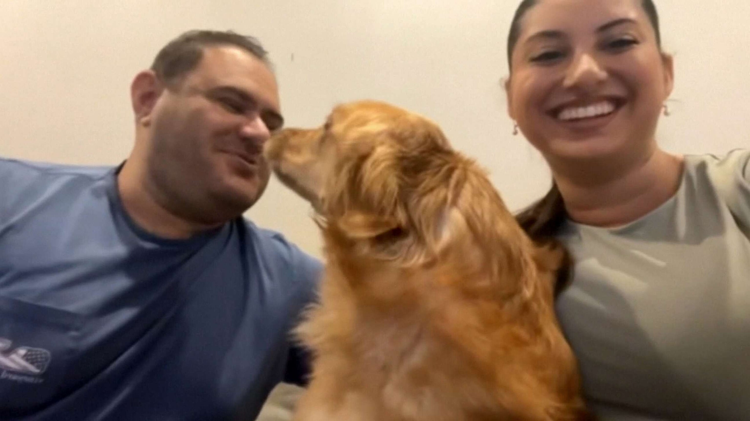 PHOTO: Donato Frattaroli is hoping to get a new passport after his dog Chickie chewed on it just days before he is scheduled to leave for his Italy wedding, with his fiancee Magda Mazri.