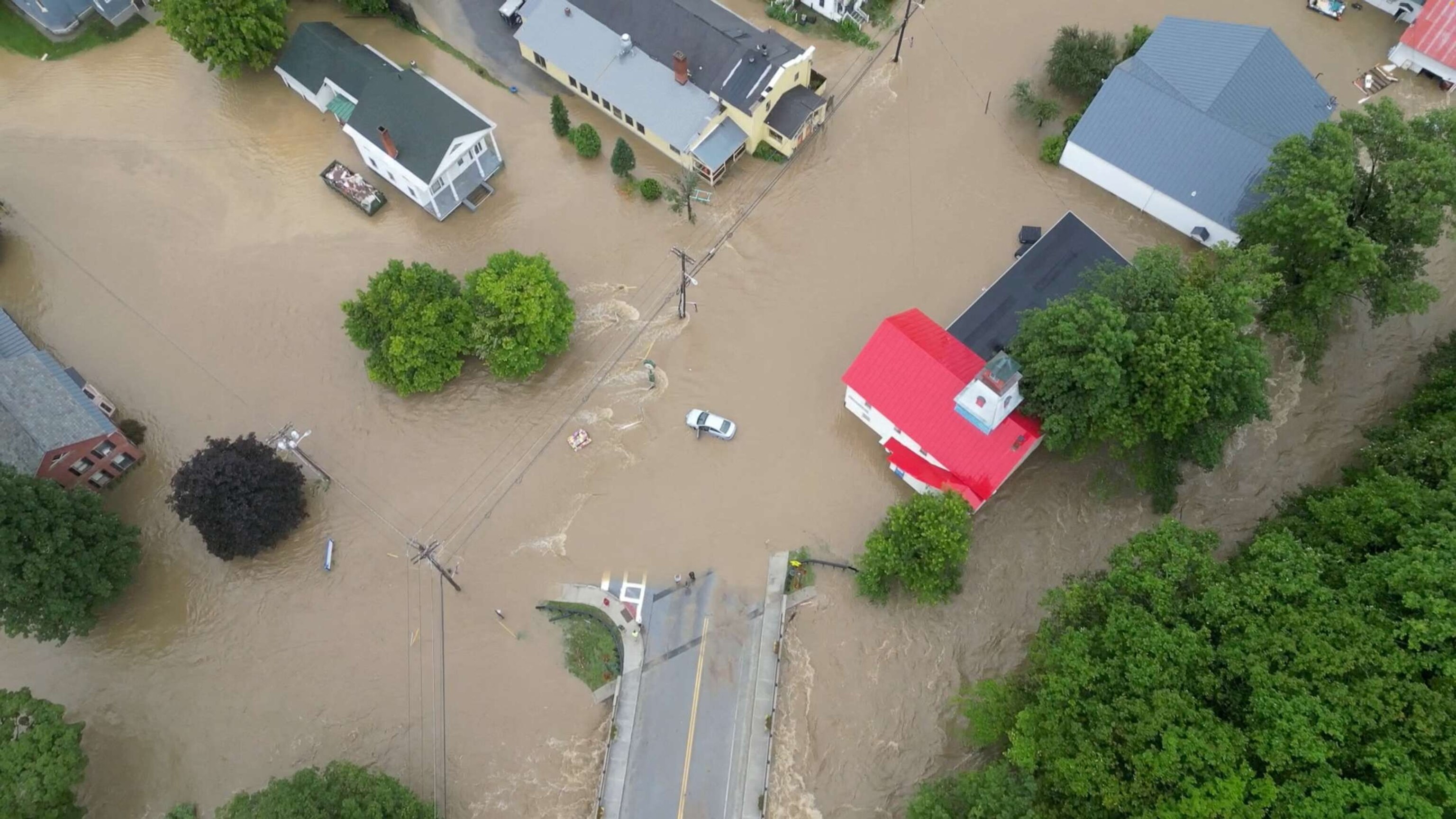 Vermont overwhelmed by 'catastrophic' flooding as Northeast braces for