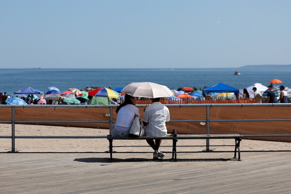 PHOTO: Summer heat wave, in New York City