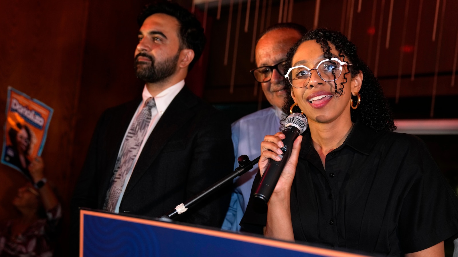New York leads four-state primary elections, in photos New York leads four-state primary elections, in photos