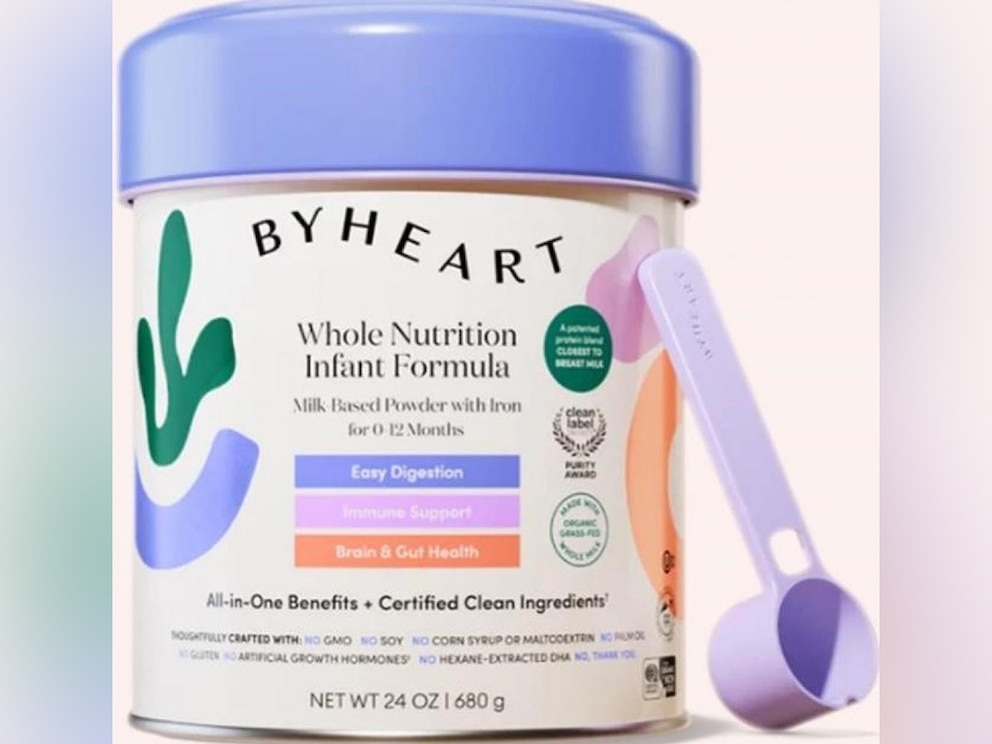 PHOTO: ByHeart Whole Nutrition Infant Formula