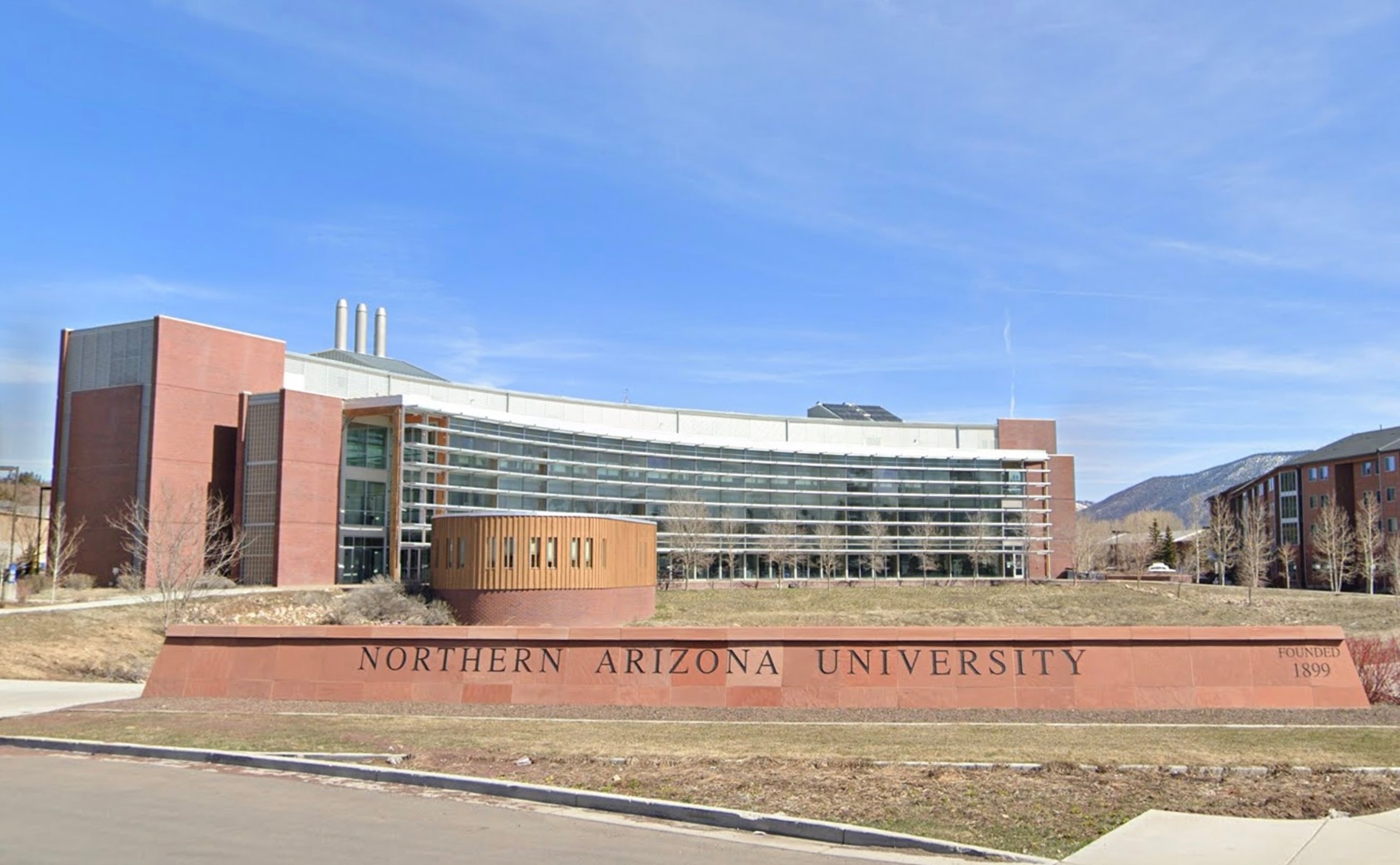 PHOTO: The death of an 18-year-old student, January 31, 2026, during a rush event at the Delta Tau Delta fraternity at Northern Arizona University in Flagstaff, has led to the arrest of three fraternity leaders, according to police. 