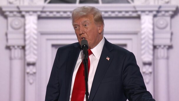 Donald Trump formally accepts presidential nomination