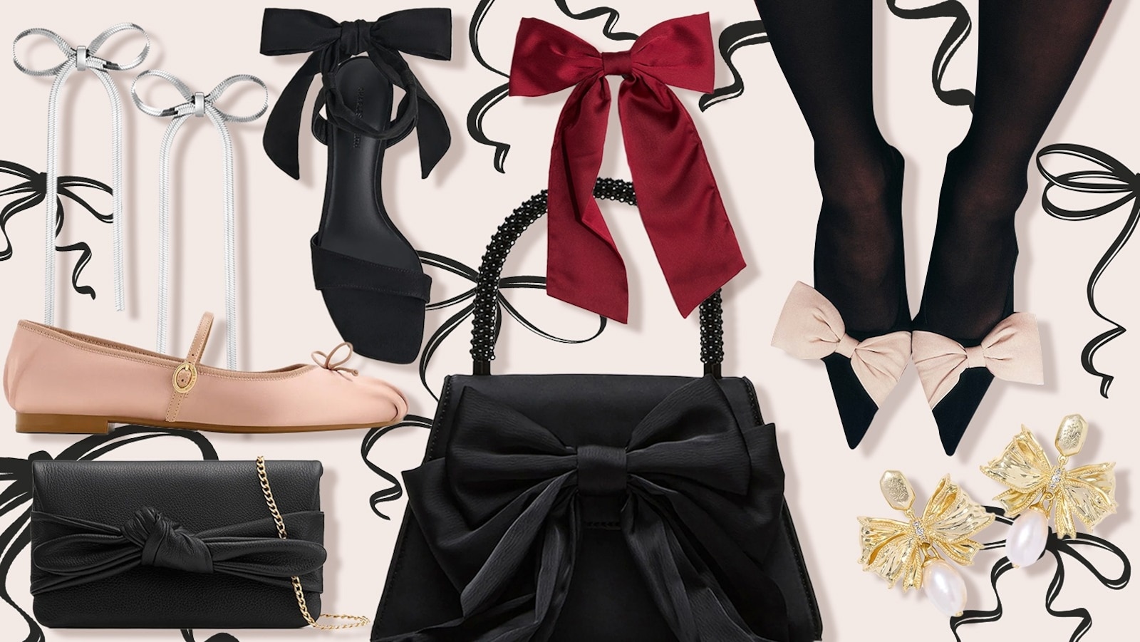 Style bows for holiday outfits
