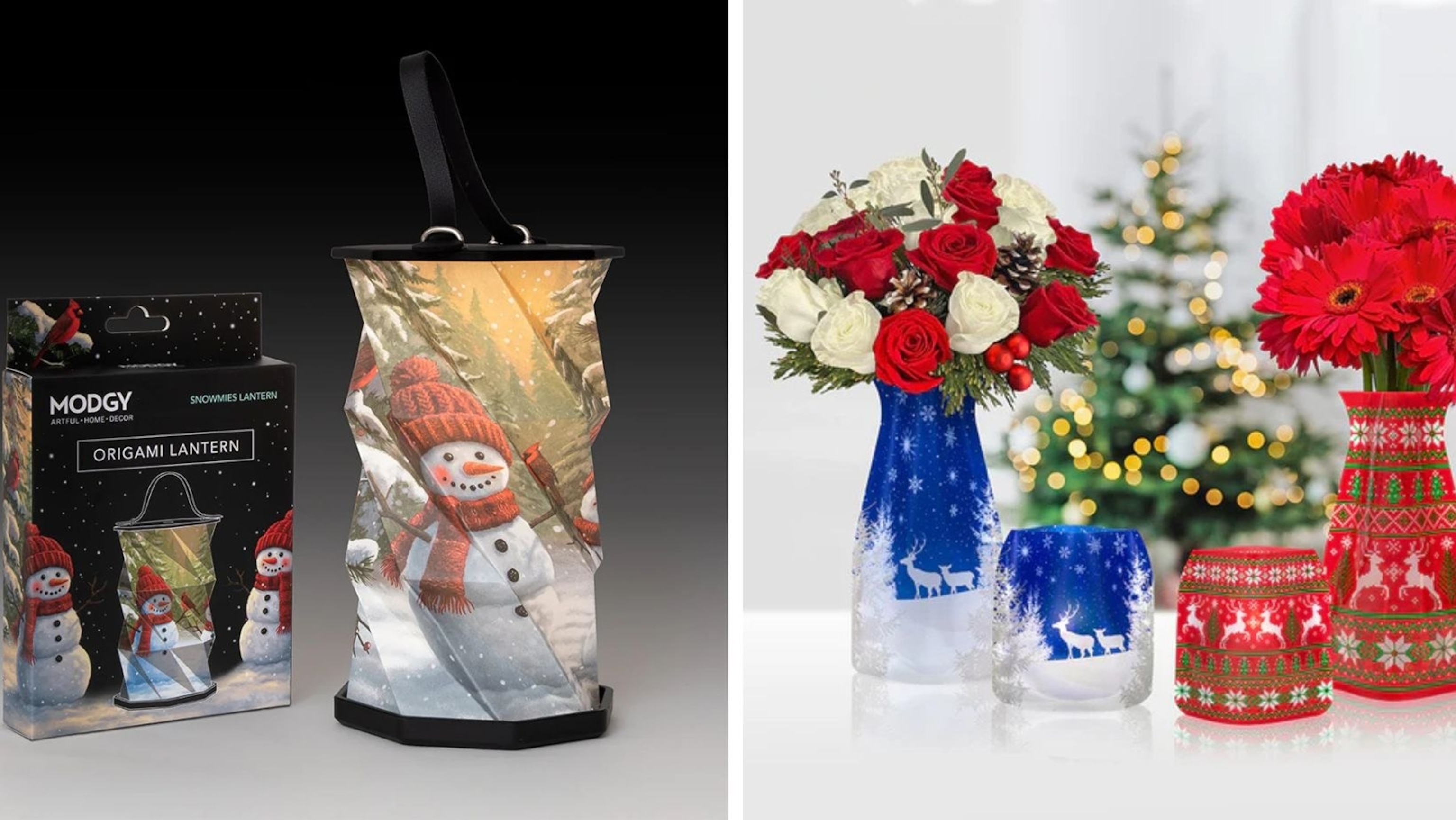 MODGY: Luminary & Origami Lanterns, Expandable and Suction Cup Vases