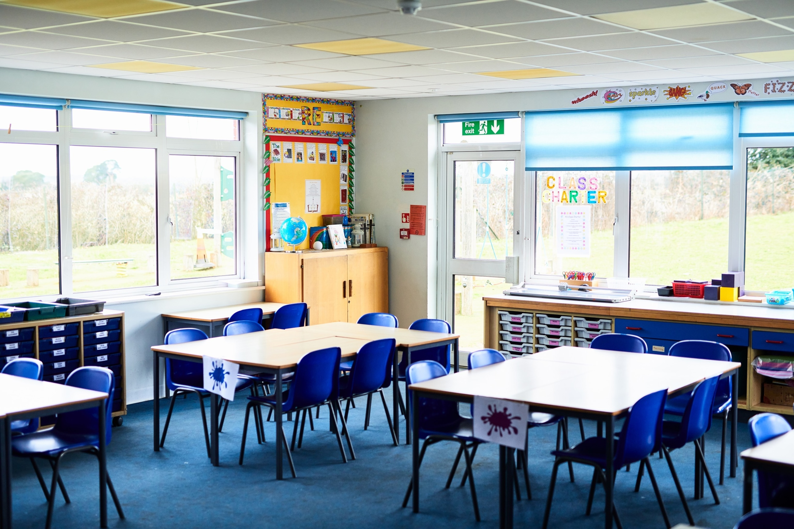 PHOTO: Stock photo of a classroom.
