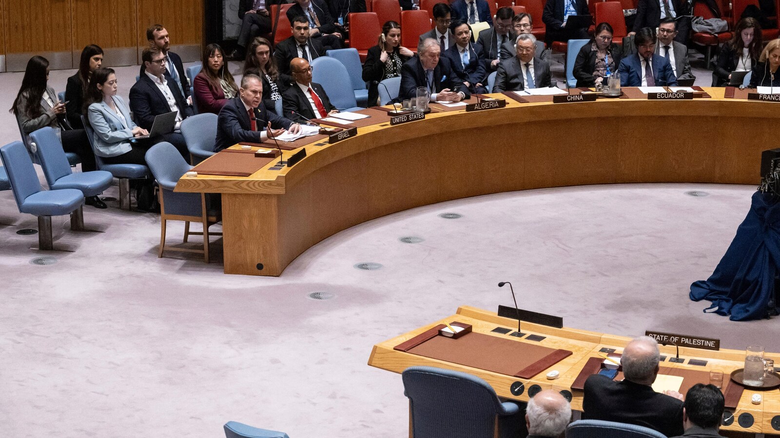  Security Council plans to vote on UN membership for Palestine. But the US will block it