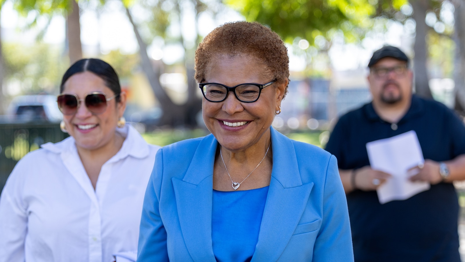 Struggling LA, Mayor Karen Bass fights for 2nd term against democratic socialist-backed Raman