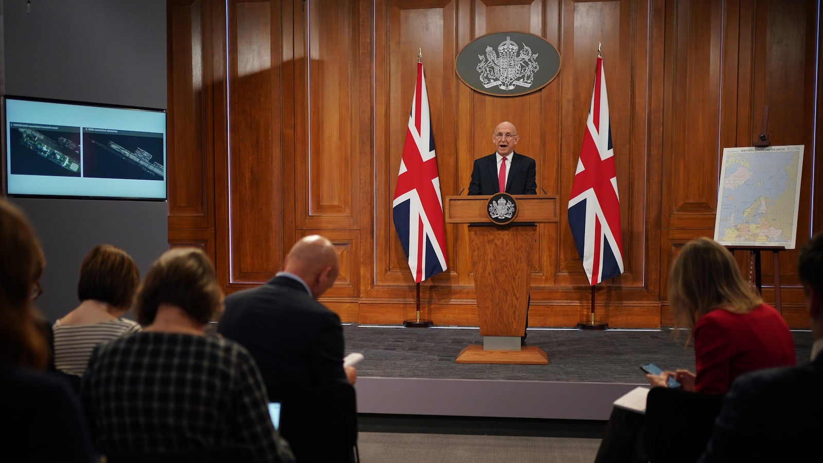 UK and Norway led military operation to deter Russian submarines in the N. Atlantic