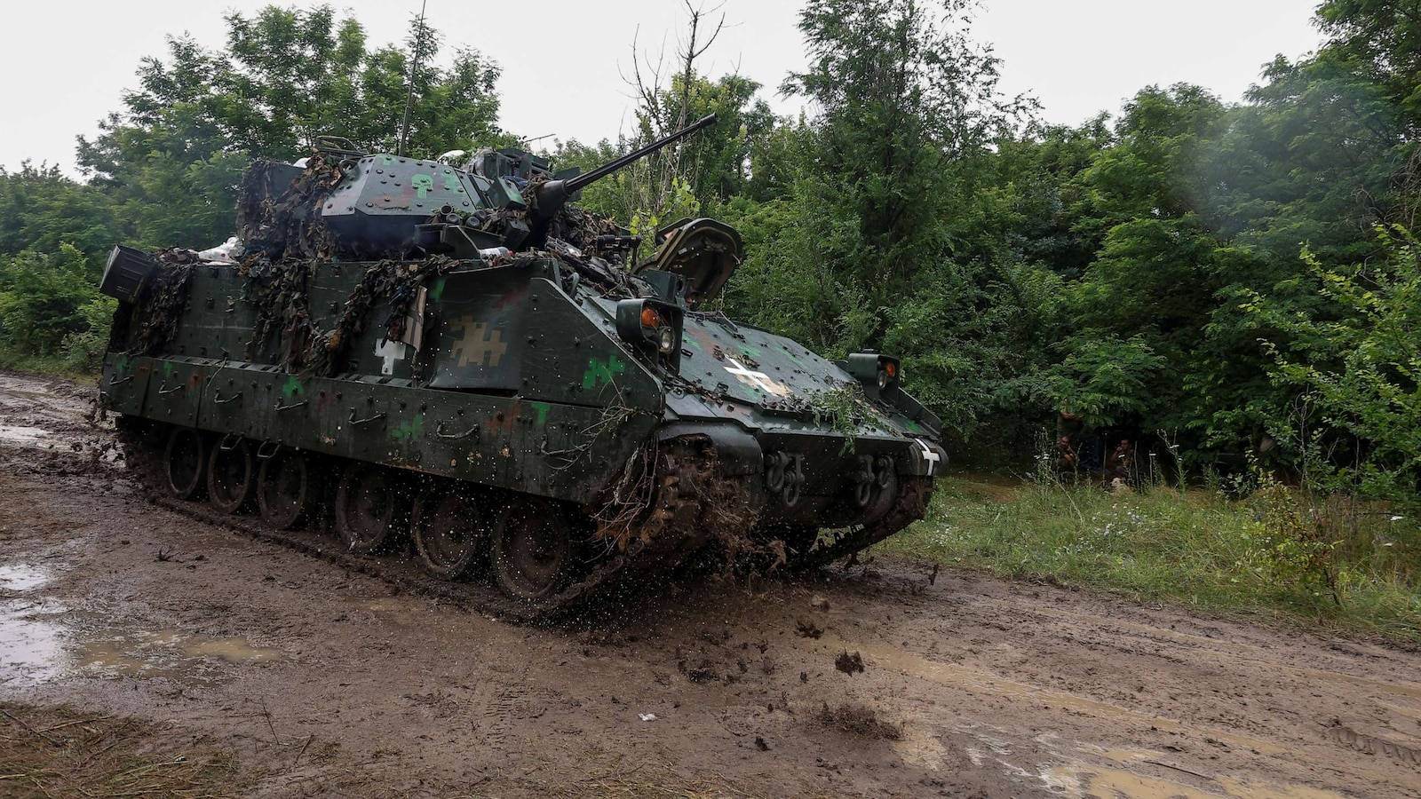 Ukrainian soldiers say they owe lives to US-supplied Bradley vehicles