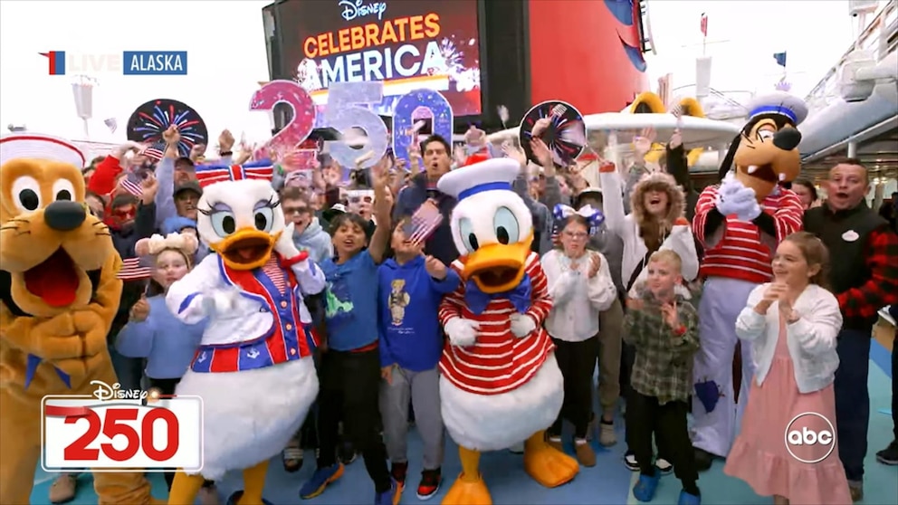 WATCH: Parties already set sail in Alaska for America's 250th