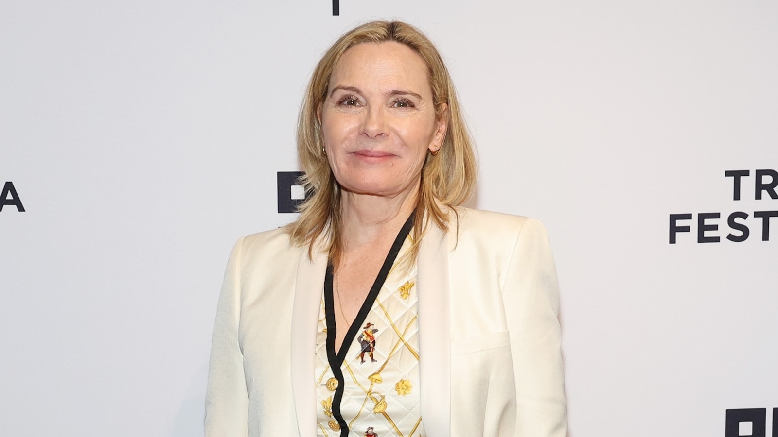 Kim Cattrall attends the Jury welcome lunch during the 2024 Tribeca Festival at Tribeca Grill, June 6, 2024, in New York.