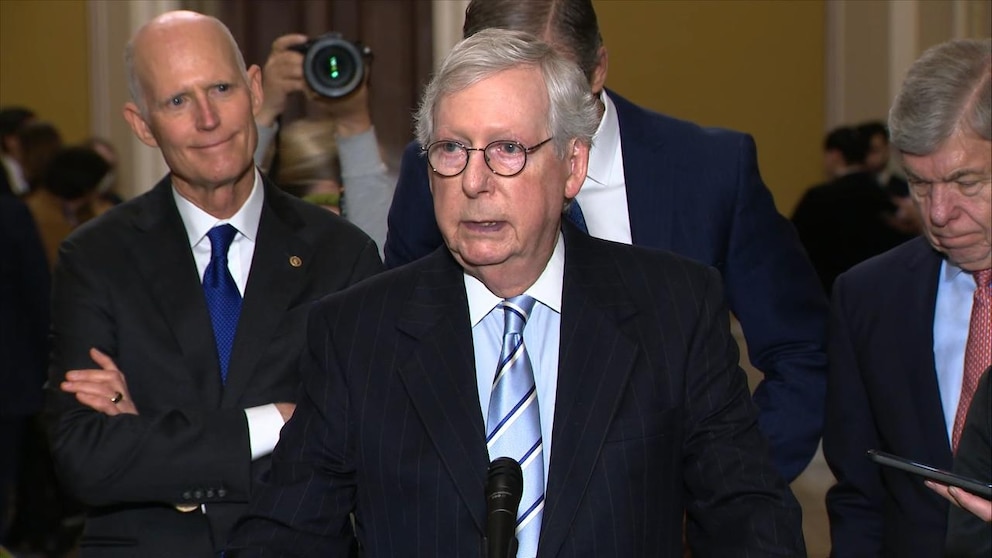 Video McConnell responds to Trump’s call to suspend Constitution - ABC News