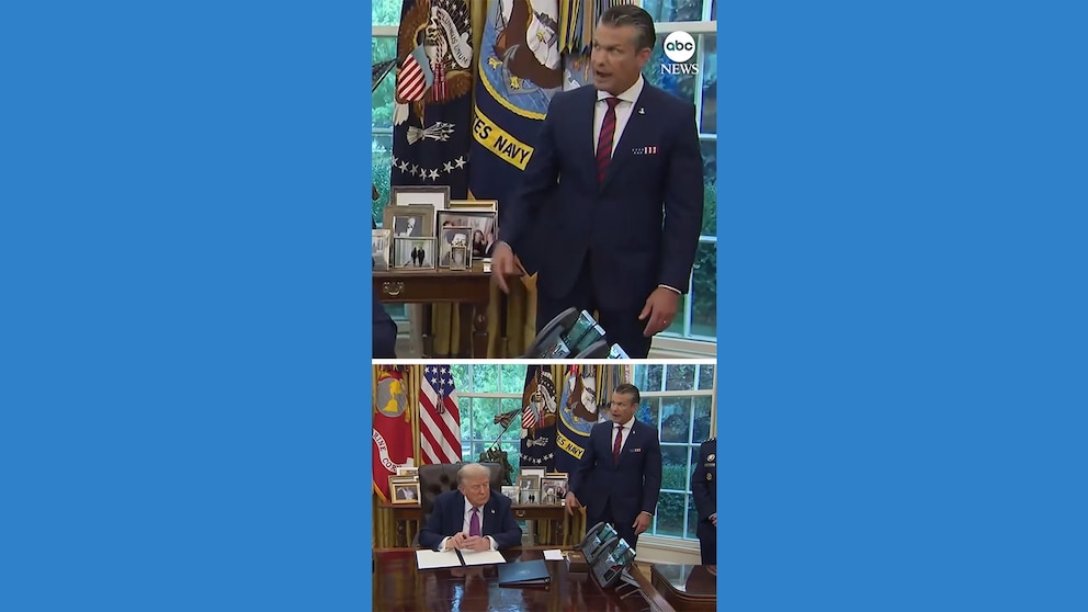 NextImg:Video Pete Hegseth speaks on 'Department of War'