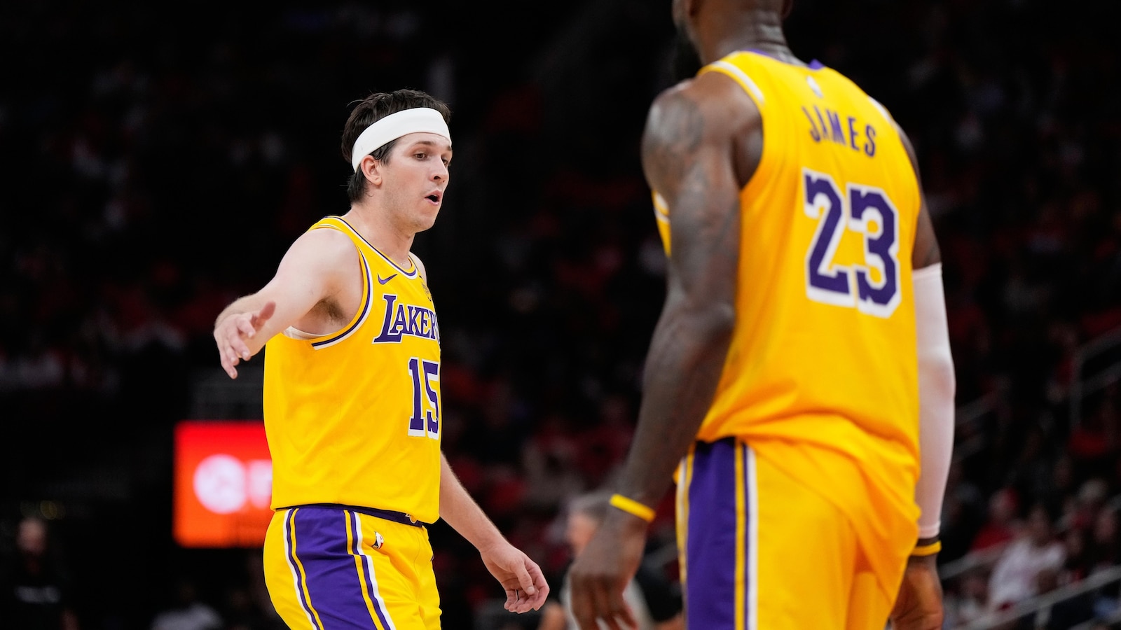 Austin Reaves Reveals What He Told LeBron James After Lakers’ Round 1 Win