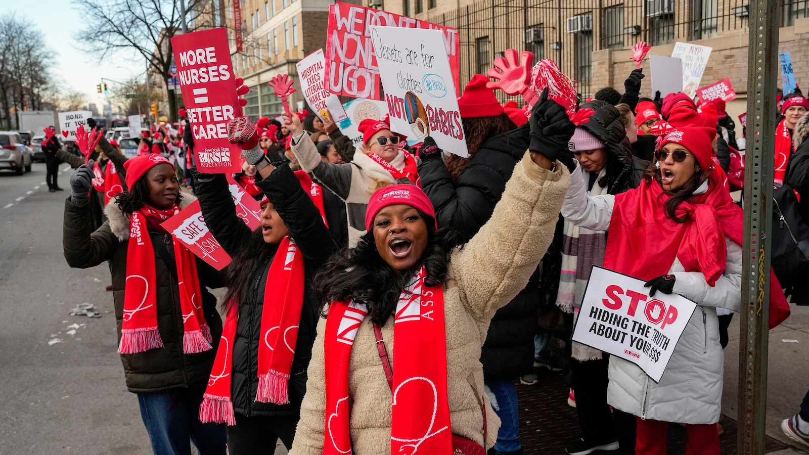 Largest nursing strike in New York City history begins amid stalled contract negotiations