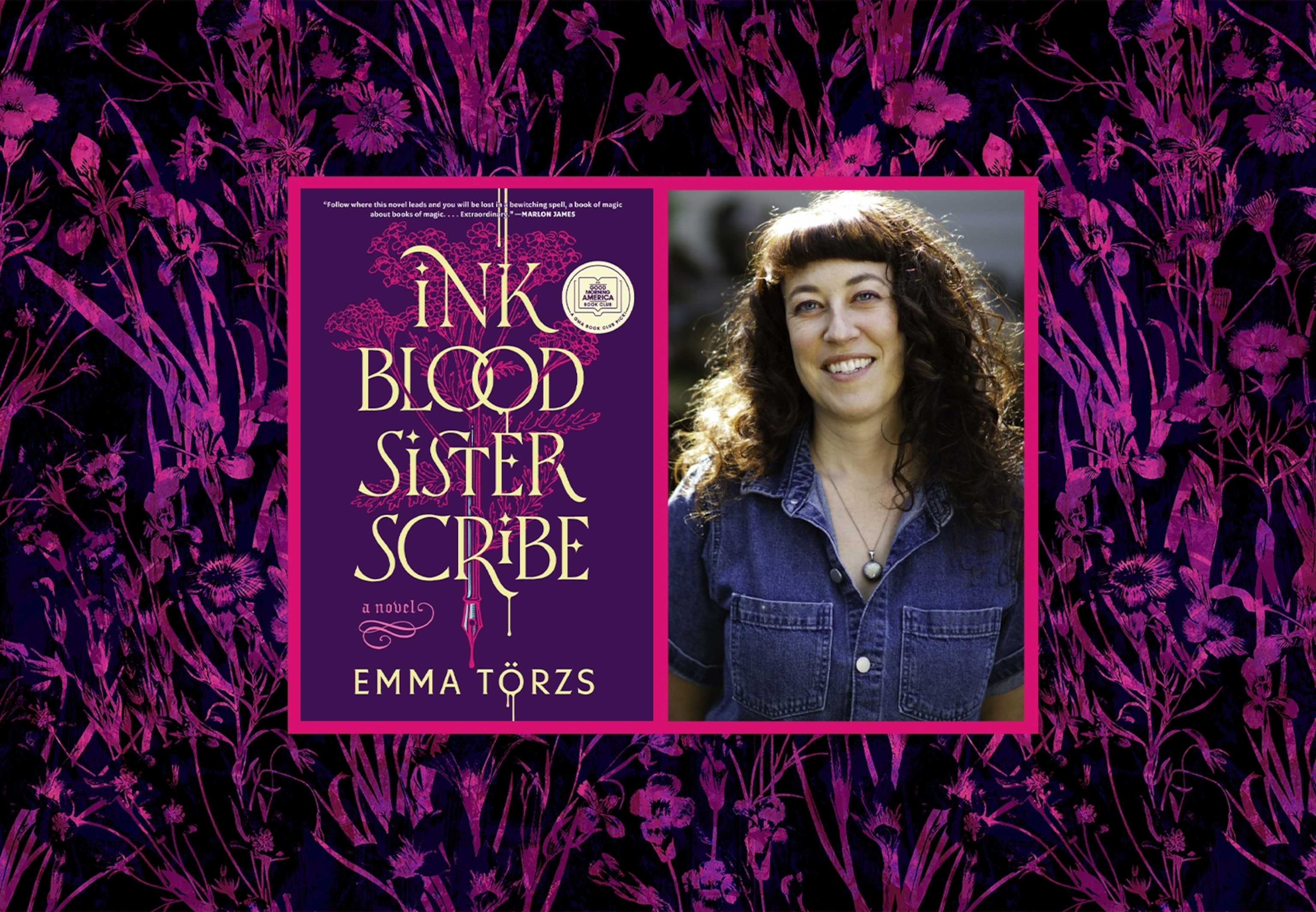 'Ink Blood Sister Scribe' by Emma Törzs is our 'GMA' Book Club pick for