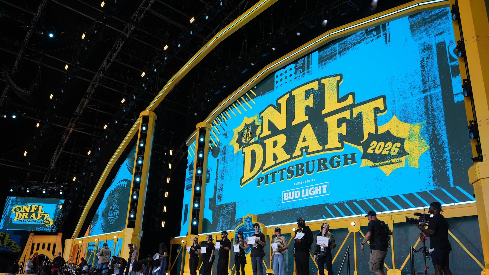 NFL teams are almost on the clock as draft night in the Steel City has arrived