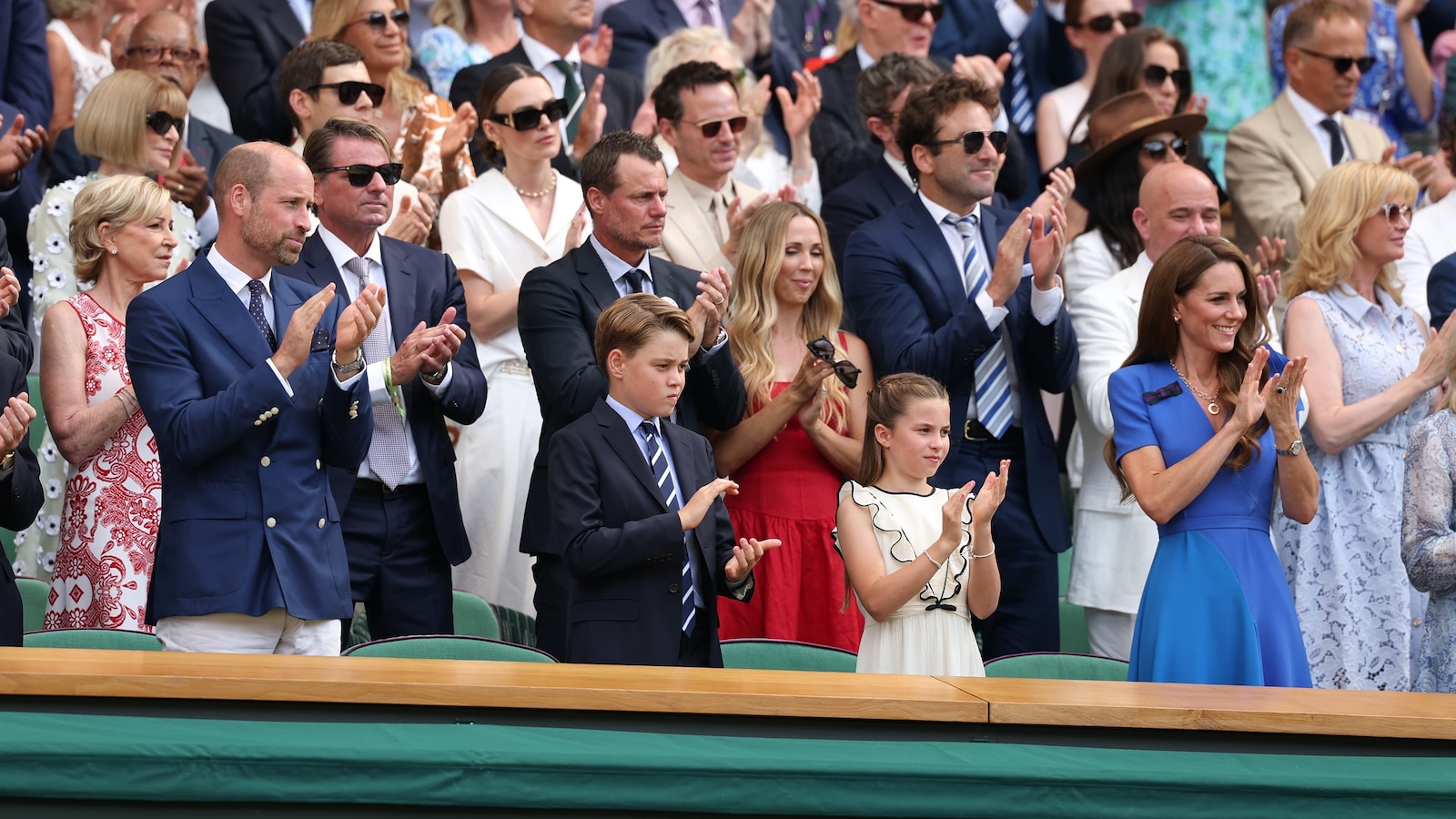 Prince and Princess Charlotte join Prince William and Princess