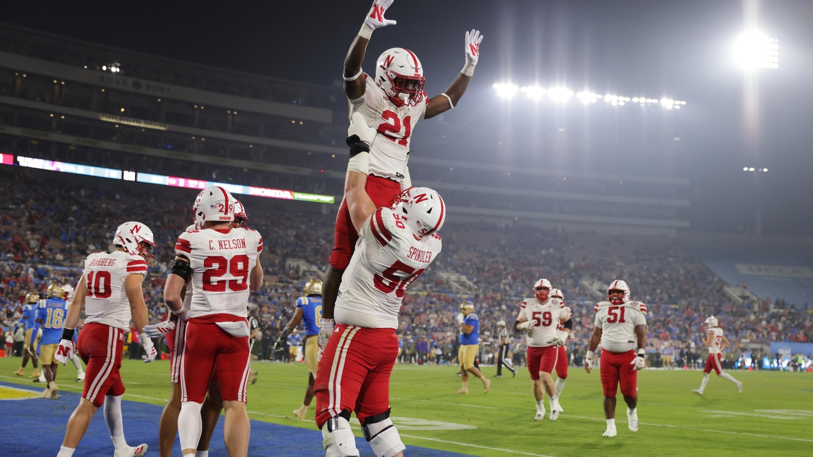Nebraska QB TJ Lateef comes home to beat UCLA in his first college start at the Rose Bowl