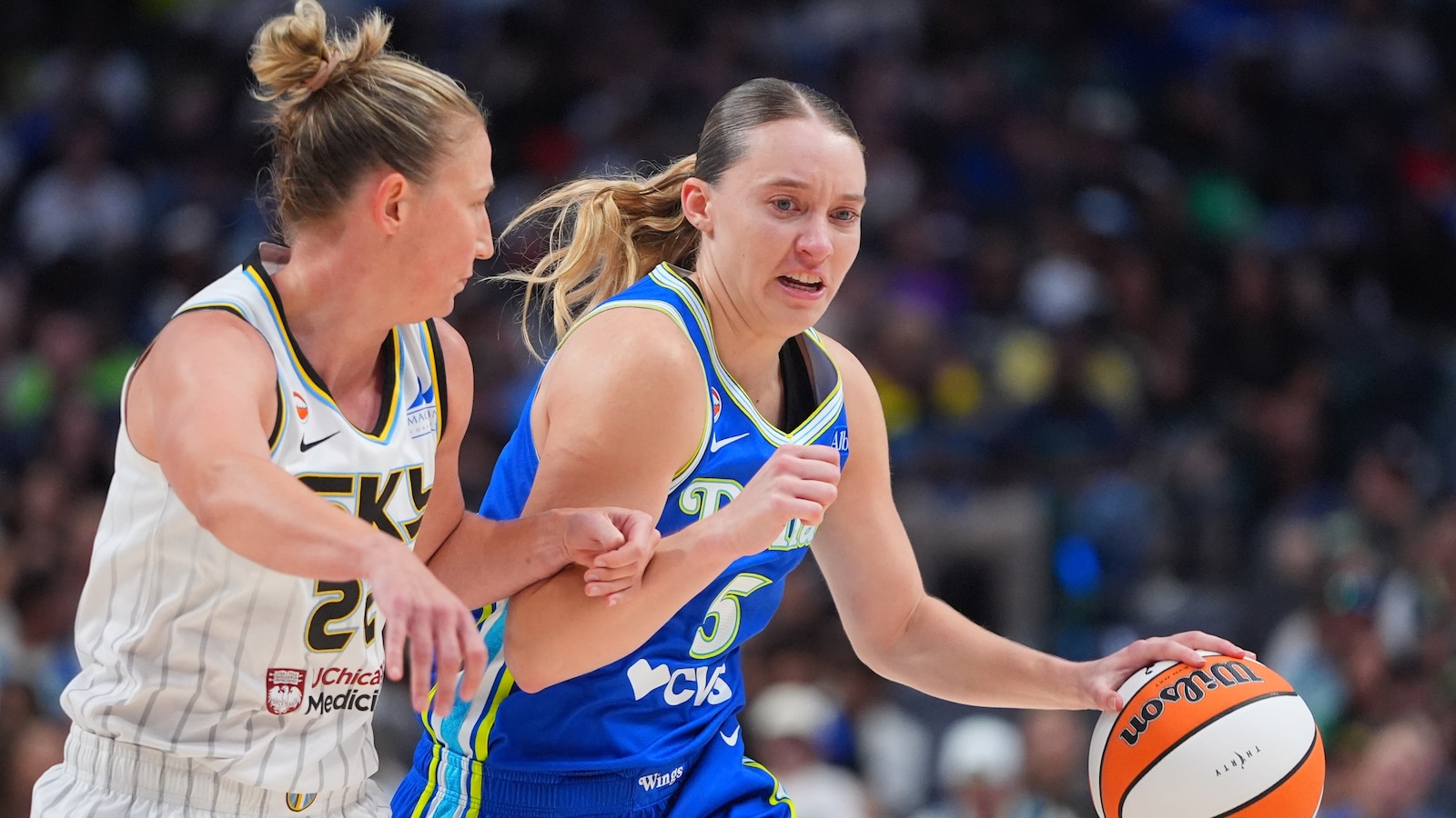Bueckers' 22 points, 11 rebounds help Wings beat Sky 96-81, extend win streak to 5 games