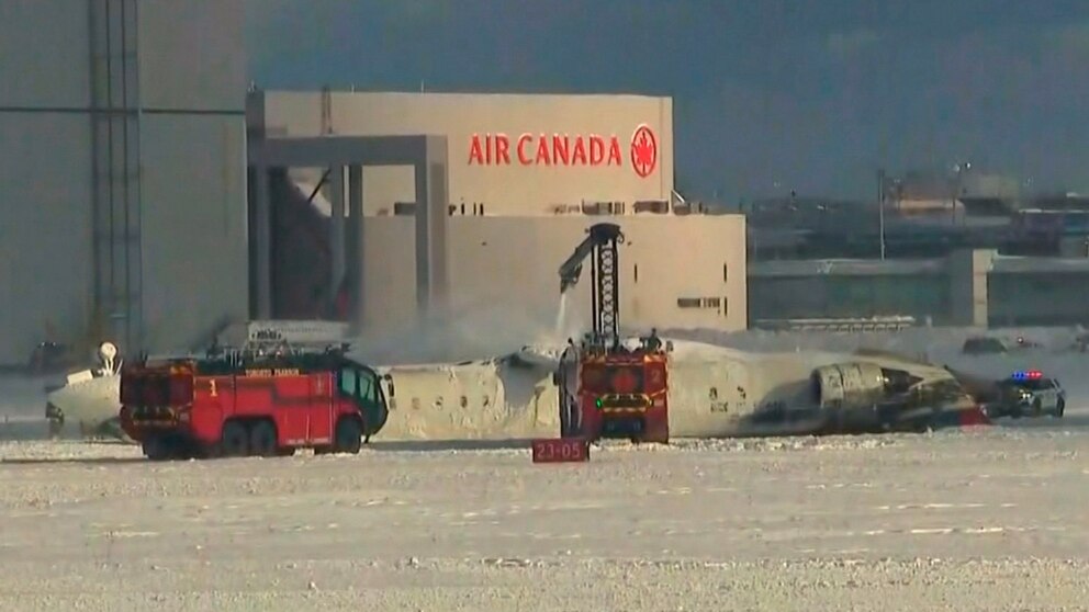 Delta flight crashes at Toronto airport, several injured Good Morning
