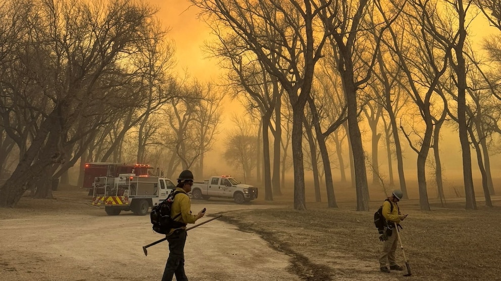 Devastating Texas Wildfires Spark Disaster Declaration Nuclear Plant Partial Evacuation Abc 9186