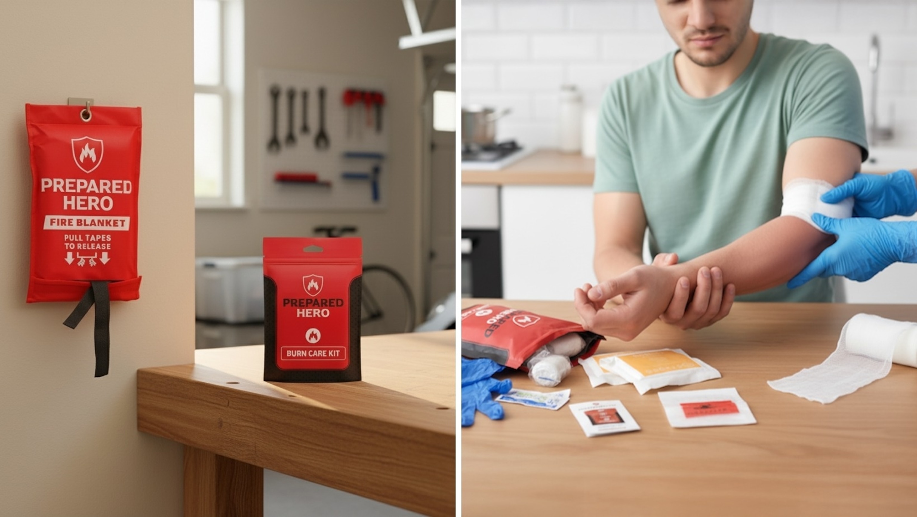 Prepared Hero: Fire Blankets and Emergency Tools