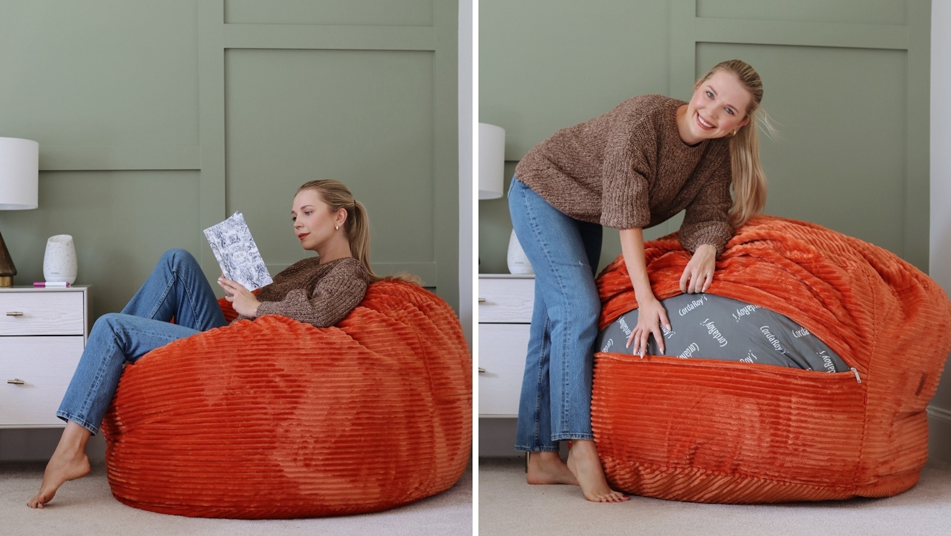 cordaroys: Convertible Bean Bags