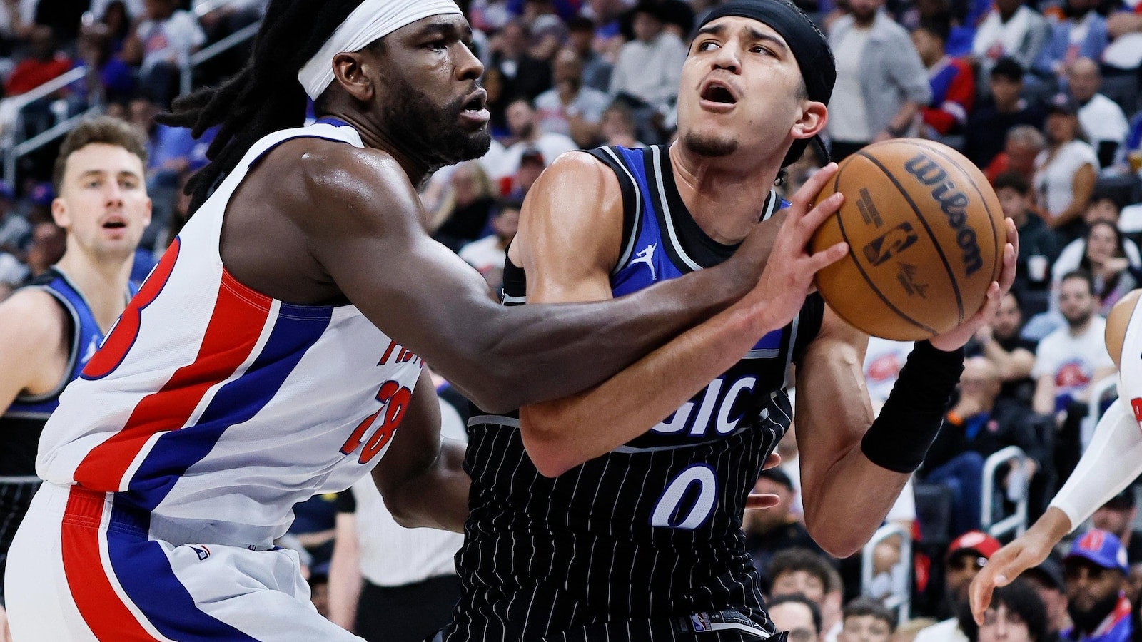 Pistons pound the Magic in paint and meet them at the rim to end their long home playoff win drought