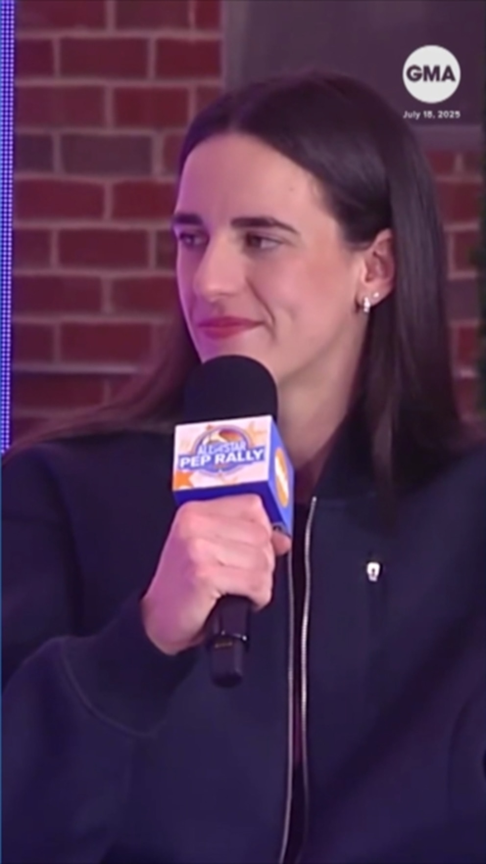 NextImg:Video Caitlin Clark discusses fan reception during 2025 season