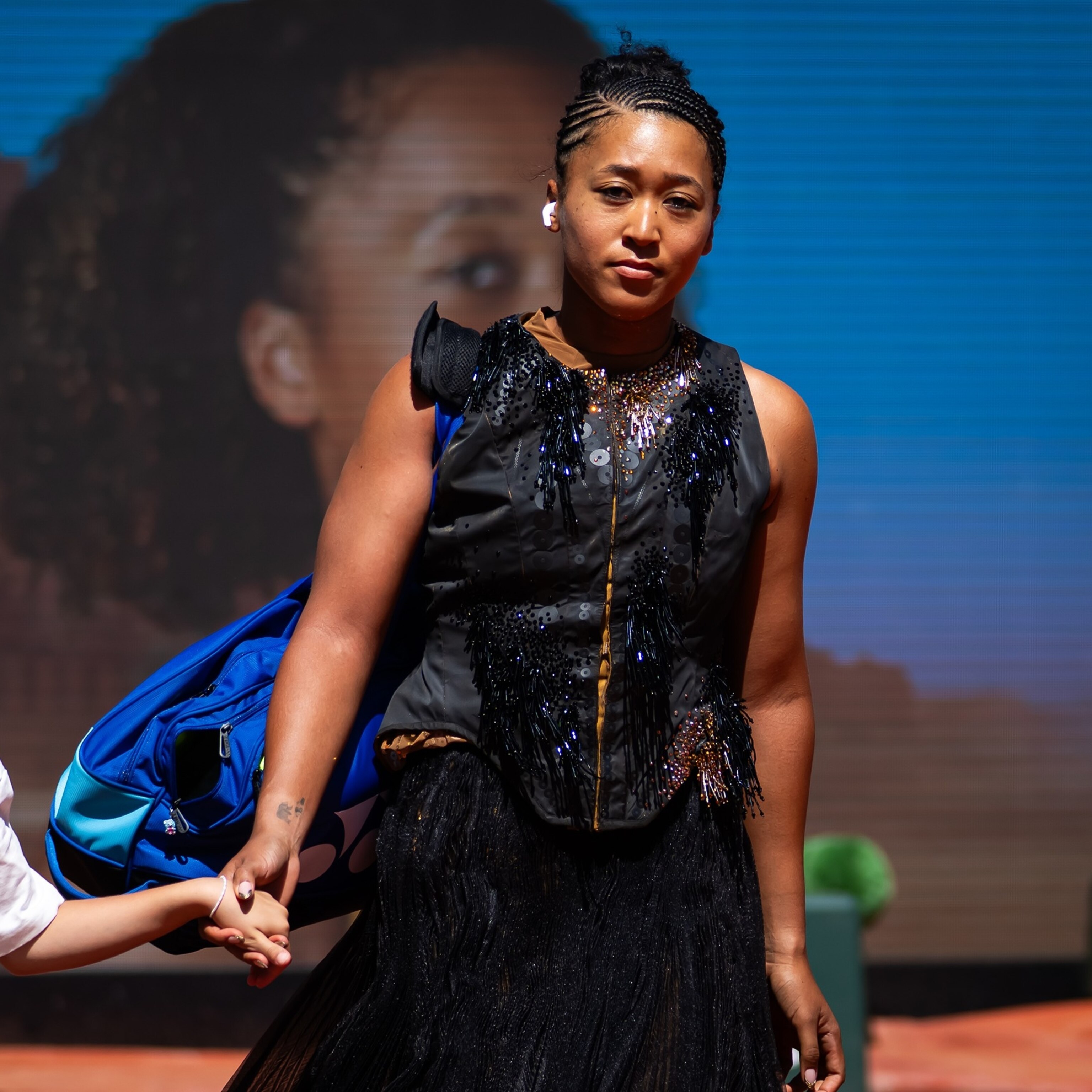 Naomi Osaka steps out in bold 'court-ture' look at 2026 French