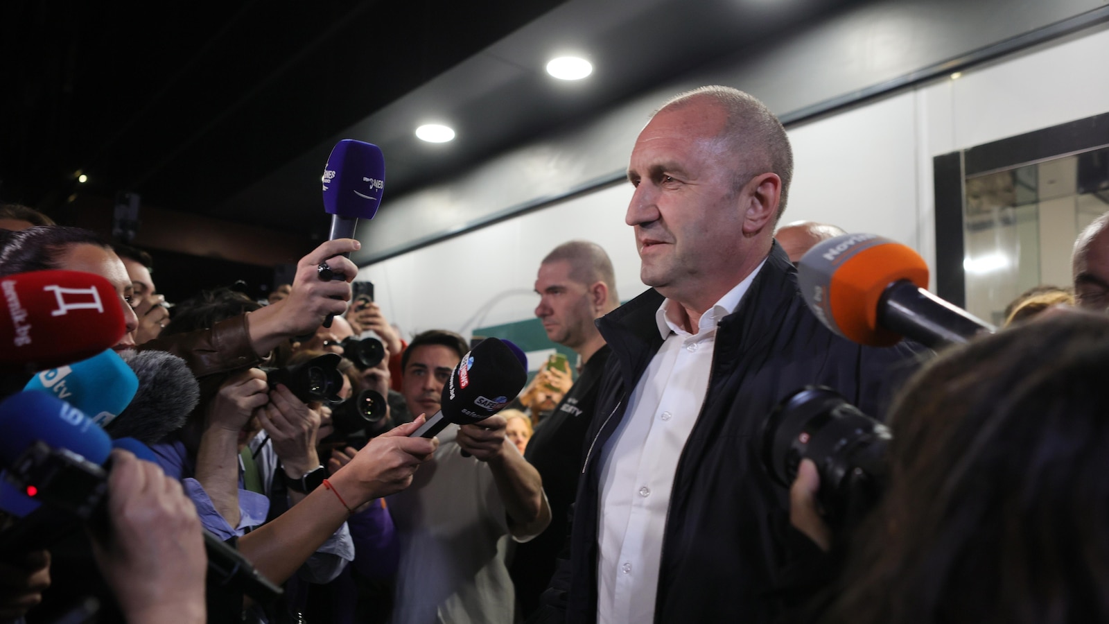 The center-left coalition of former President Radev will win Bulgaria's election, exit poll suggests