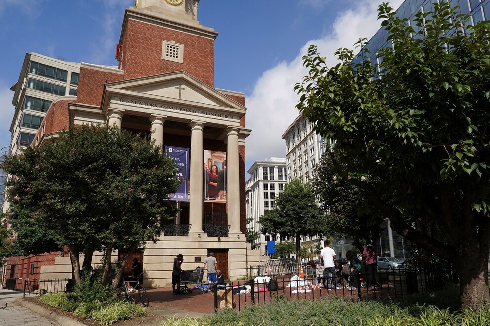 PHOTO: Homeless encampment in Washington, D.C.