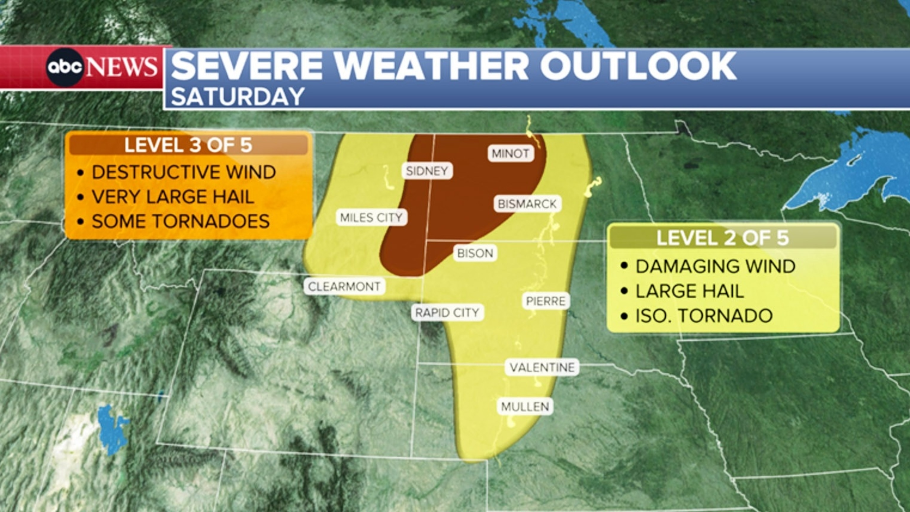 PHOTO: severe weather outlook graphic