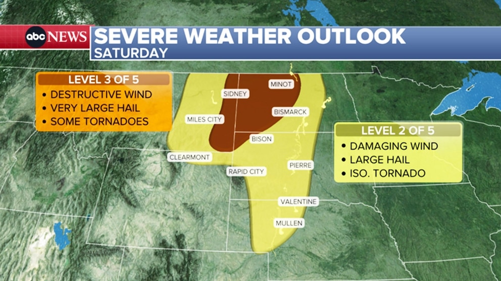 PHOTO: severe weather outlook graphic