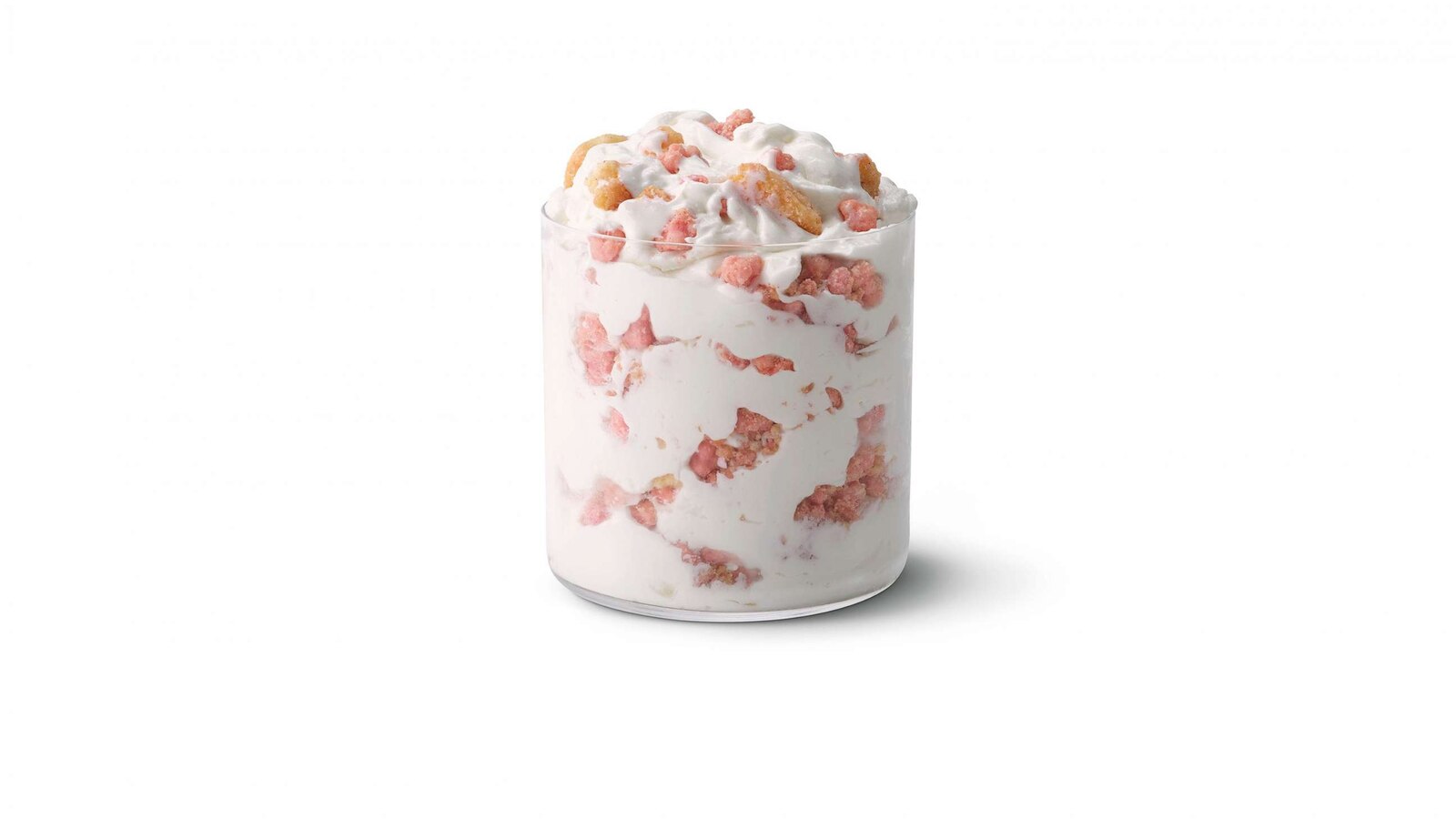 New Strawberry Shortcake McFlurry flavor at McDonald's for spring ABC