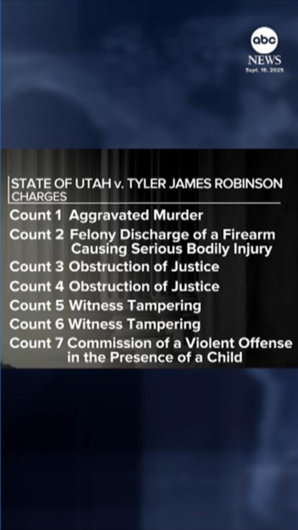 NextImg:Video Utah prosecutors to seek death penalty against alleged Charlie Kirk shooter