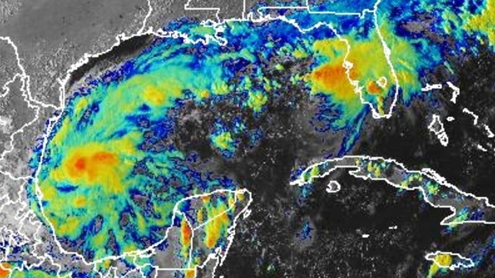 A tropical depression has formed in the Gulf that is expected to intensify and potentially strengthen into a hurricane later this week.