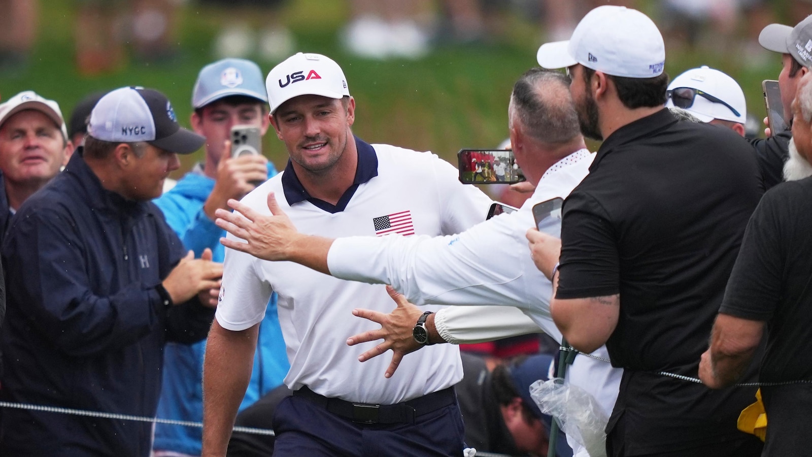 Bryson DeChambeau, a man of the people, brings his show to Ryder Cup with some bickering to boot