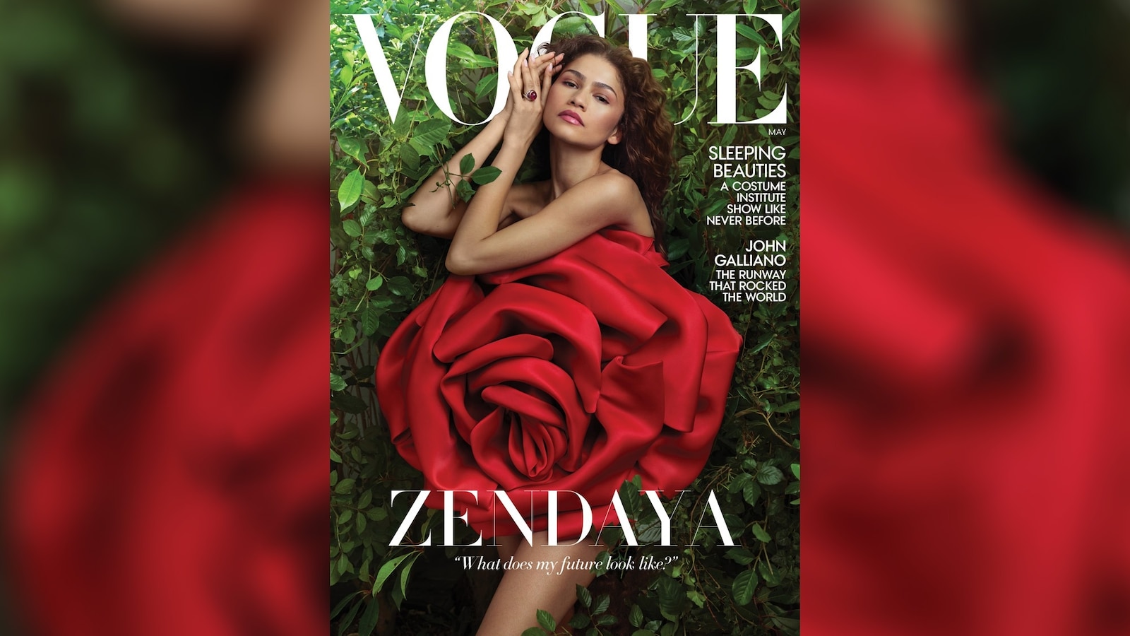 Zendaya is the cover star of British and American Vogue