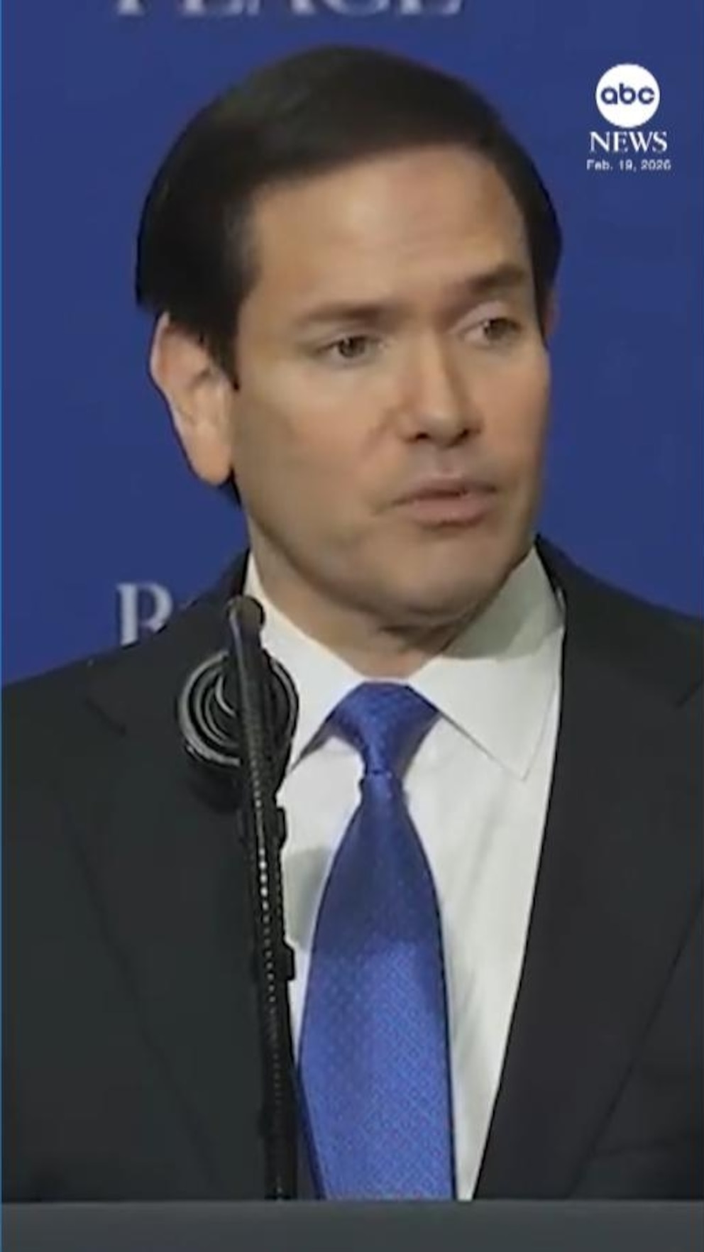 WATCH:  Sec. Rubio delivers remarks at President Trump's Board of Peace