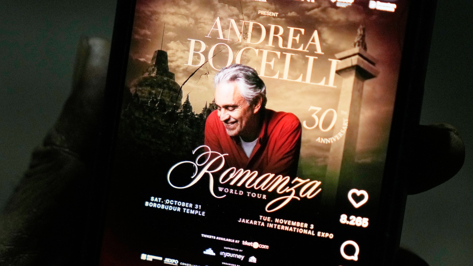 Andrea Bocelli’s Indonesia concerts to proceed despite opposition from Muslim clerics  abcnews.com