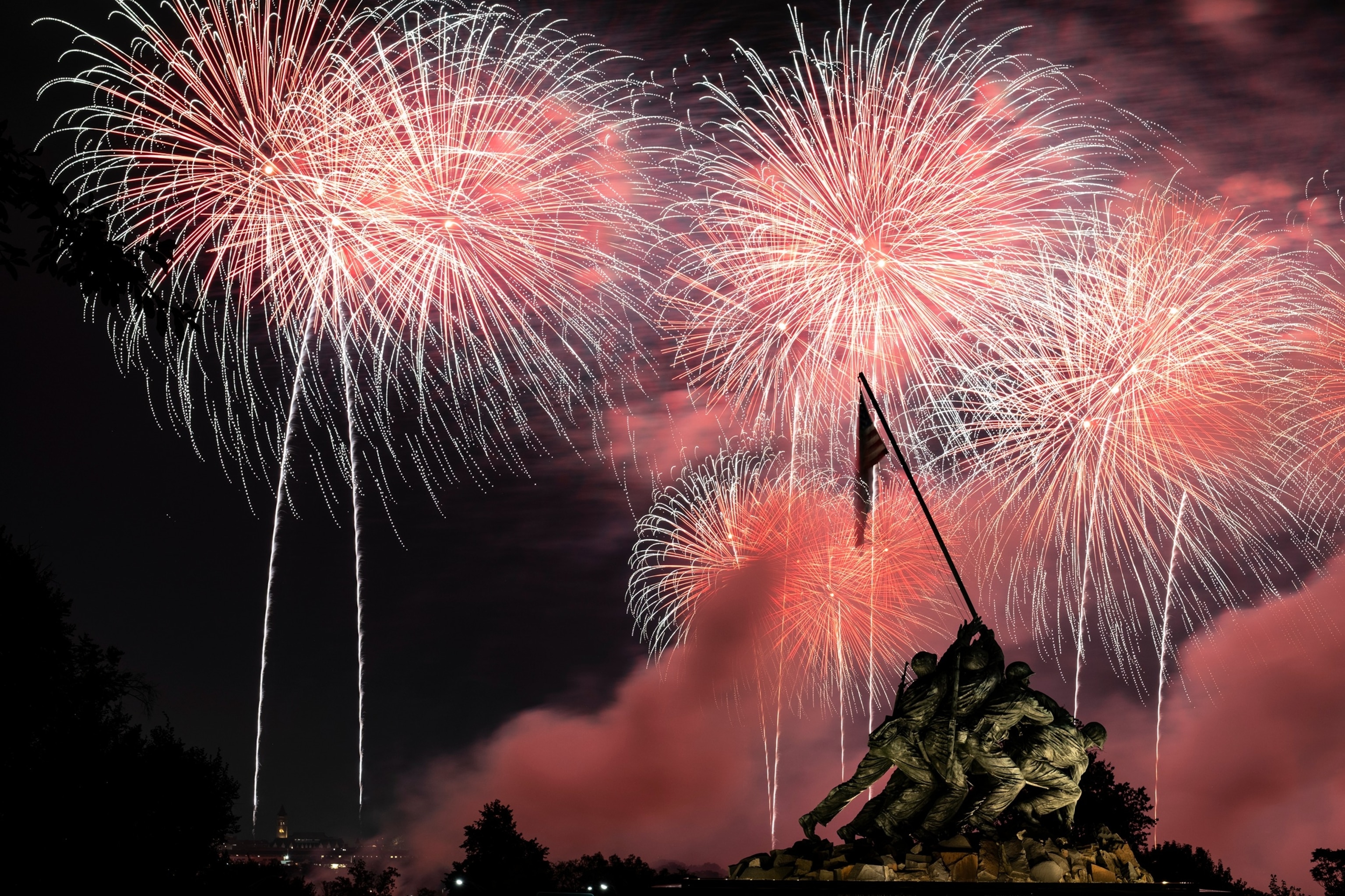 PHOTO: A Tribute To America On The National Mall In D.C. Celebrates America's 250th