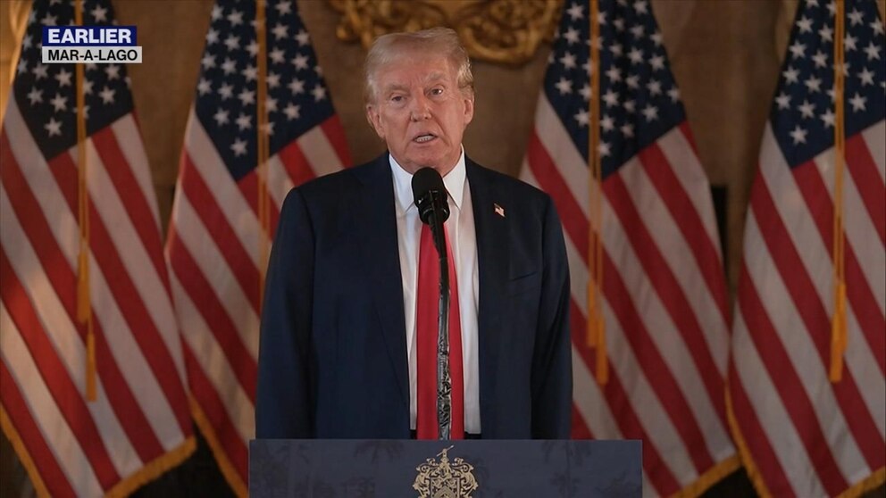 Video Trump agrees to debate Harris in September on ABC