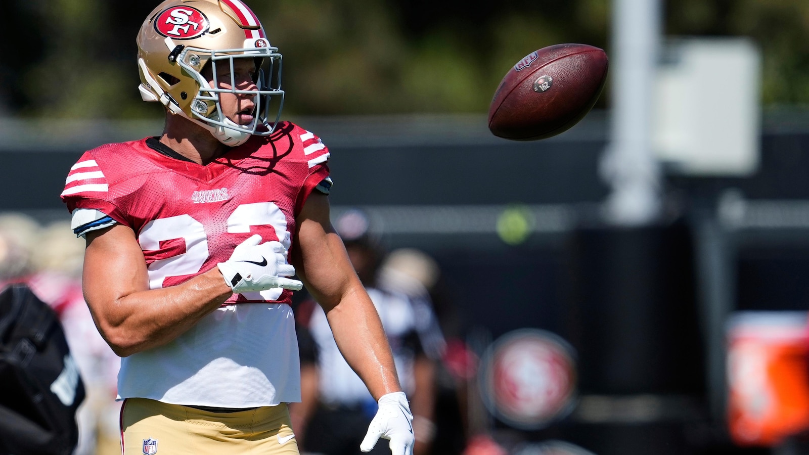 49ers star Christian McCaffrey questionable for season opener after calf  injury - ABC News