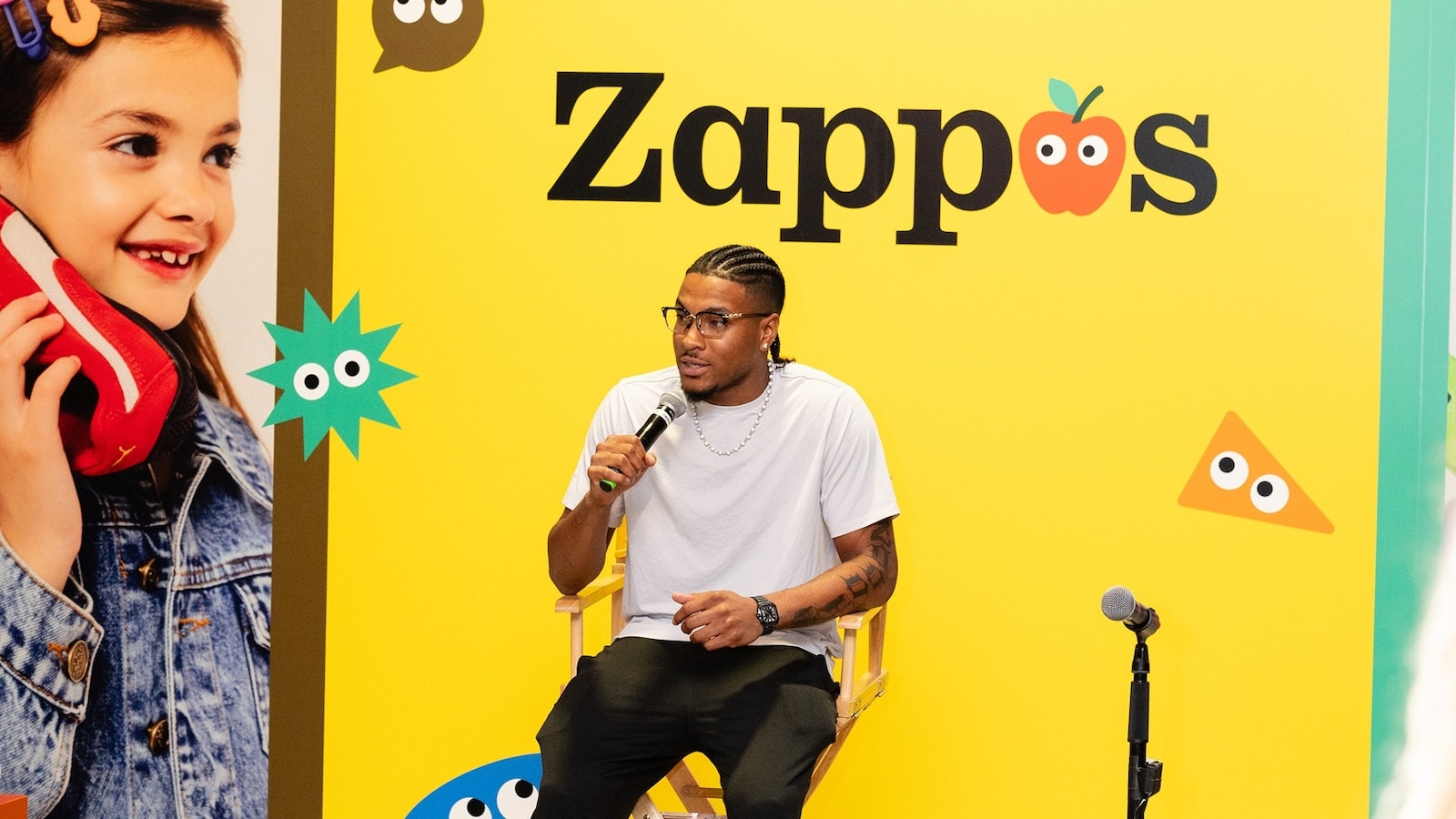Miles McBride at Zappos event in NYC