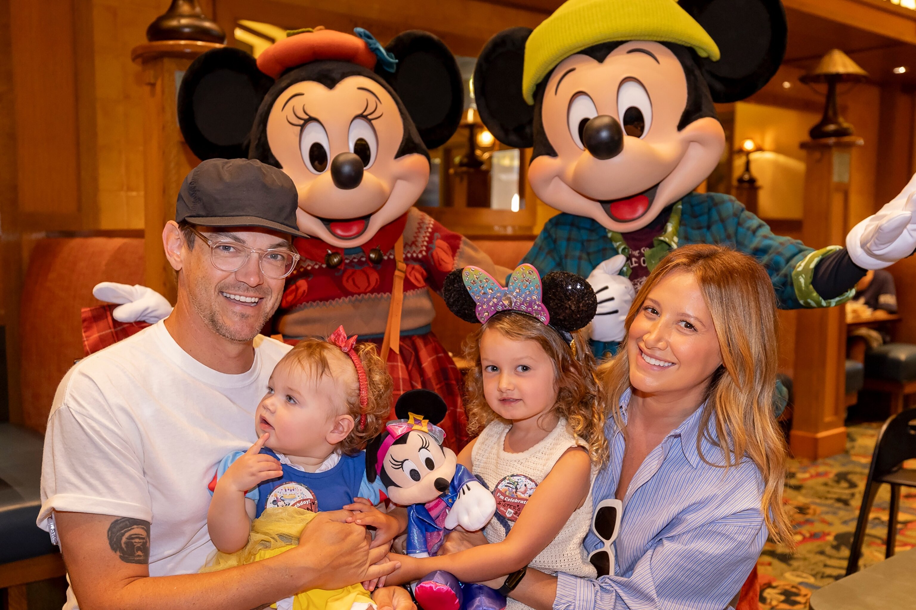 PHOTO: Ashley Tisdale Celebrates Daughter Emerson's First Birthday at Disneyland Resort