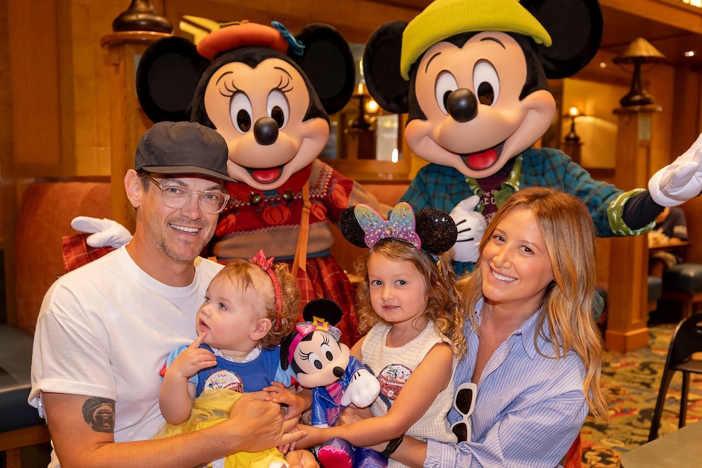 PHOTO: Ashley Tisdale Celebrates Daughter Emerson's First Birthday at Disneyland Resort